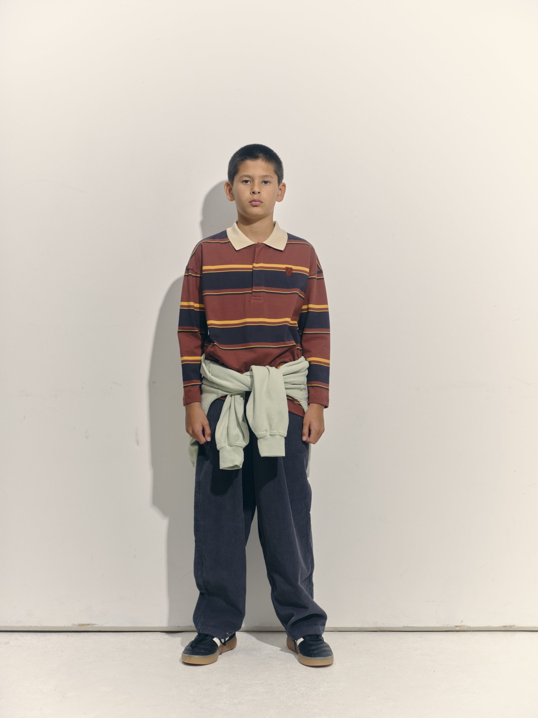 Hot Chocolate Stripe Polo Shirt