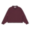 Sweatshirt V Burgundy & Cherry