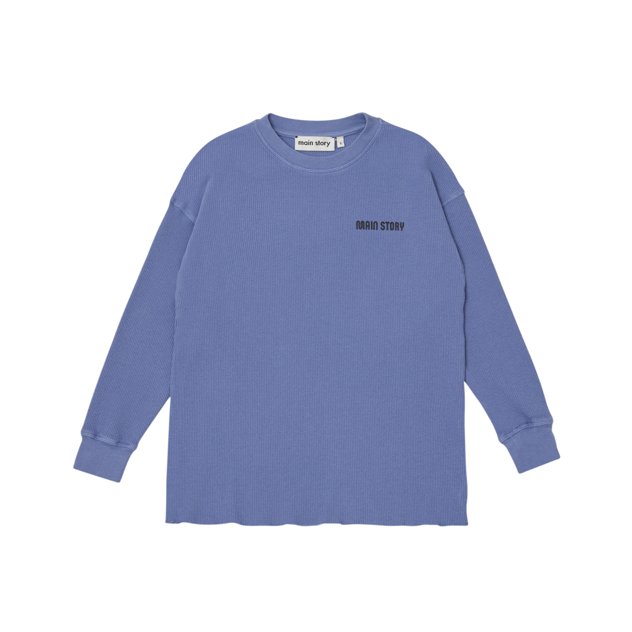T-shirt à manches longues Waffle Blue Ice Waffle