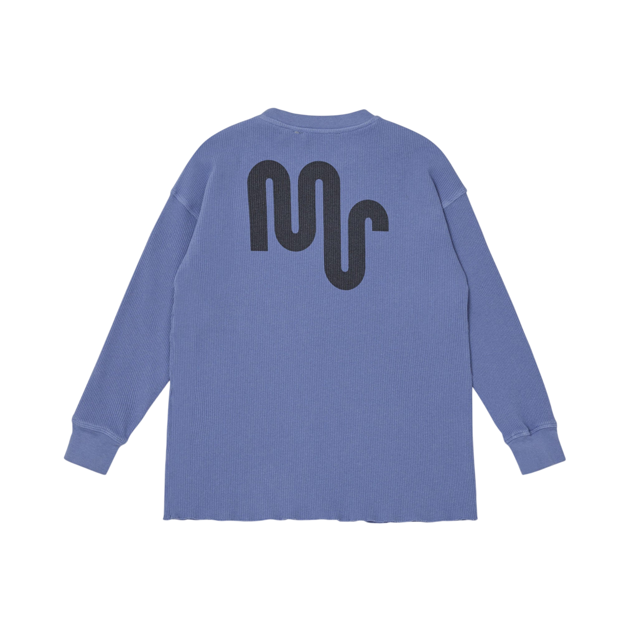 T-shirt à manches longues Waffle Blue Ice Waffle