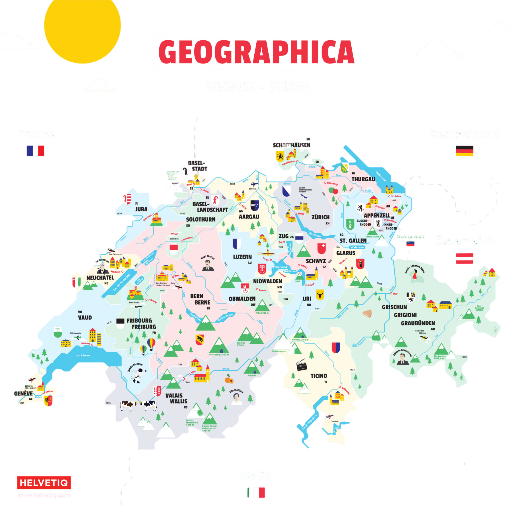 Jeu Geographica Suisse