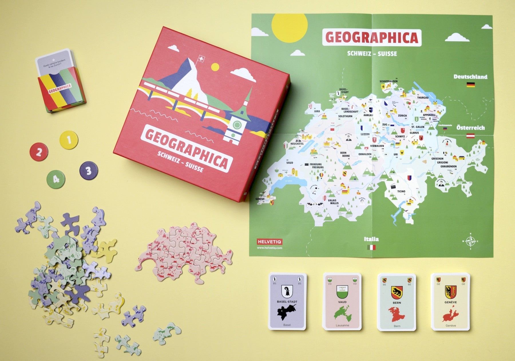 Jeu Geographica Suisse