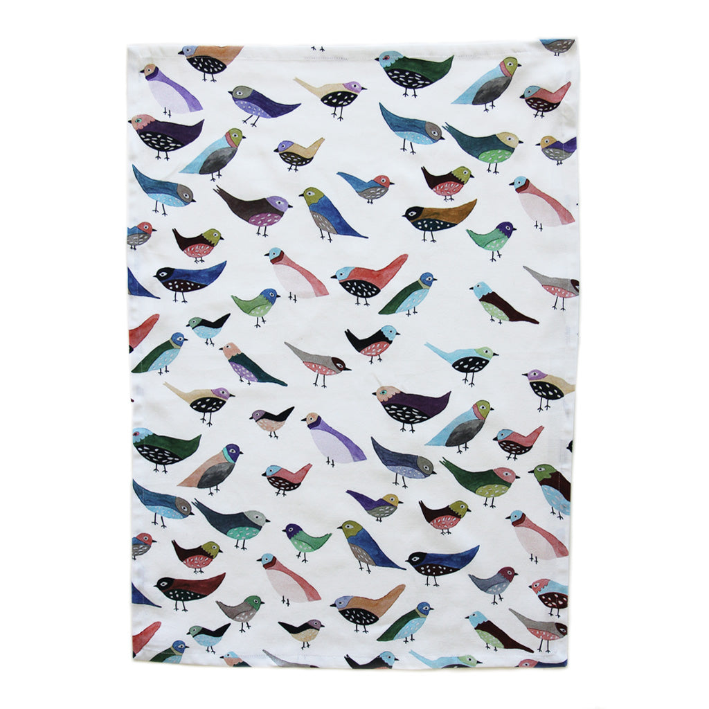 Torchon imprimé « Bird multi »