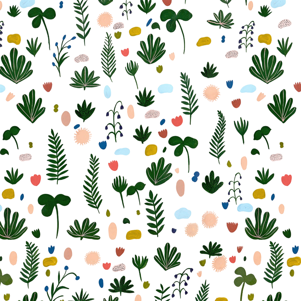Torchon imprimé « Botanical multi »