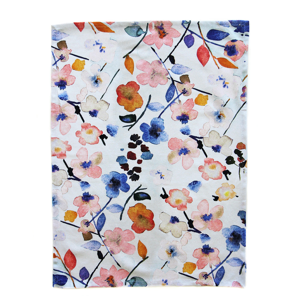 Torchon imprimé « Flower multi »