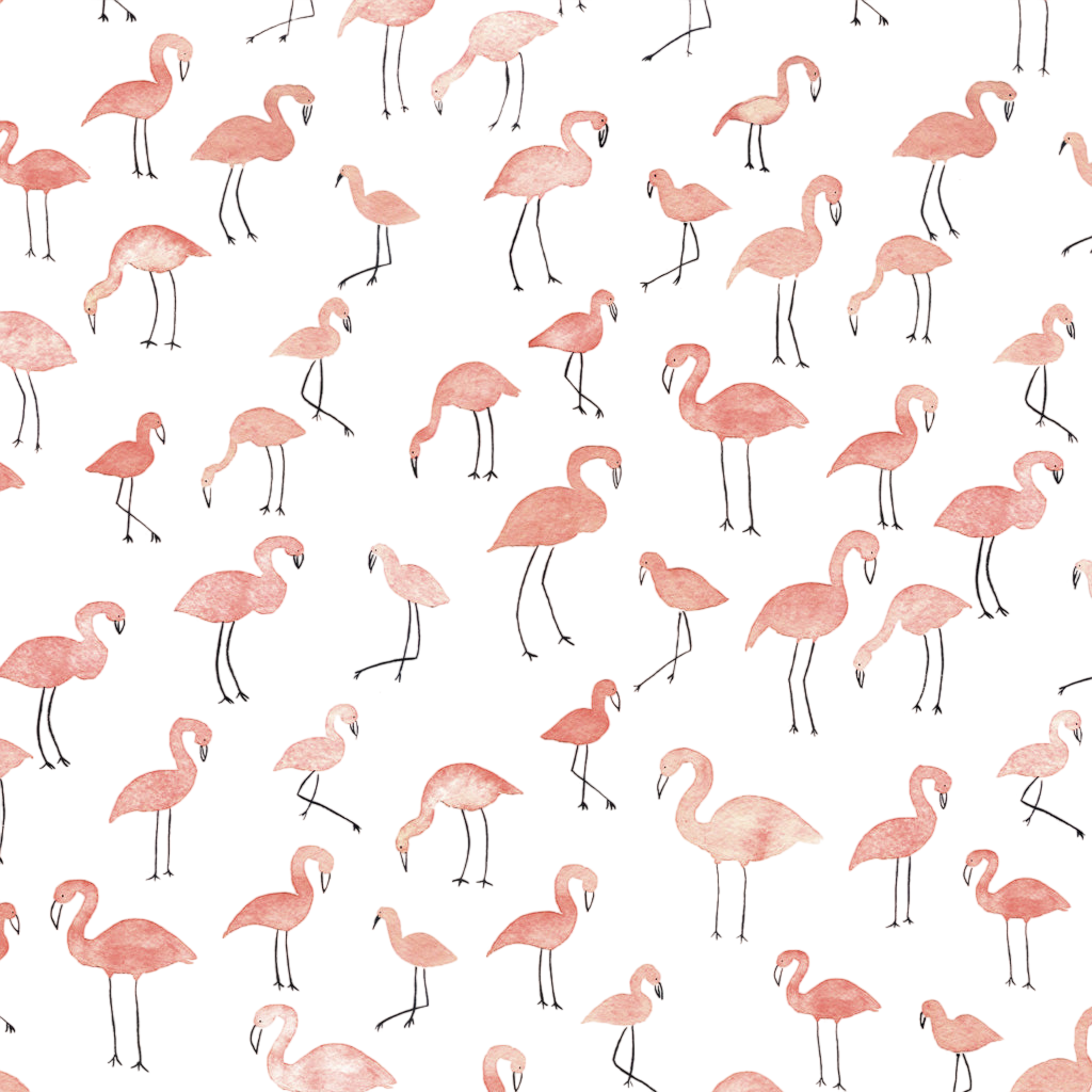 Torchon imprimé « Flamingo multi »