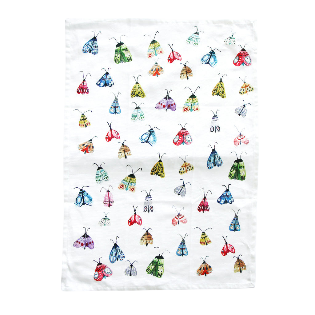 Torchon imprimé « Moth »    multicolore