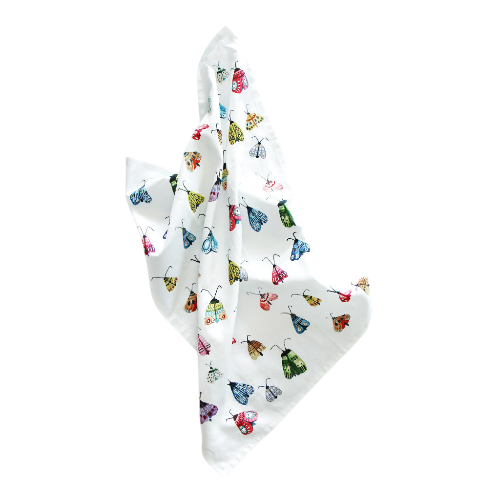 Torchon imprimé « Moth »    multicolore