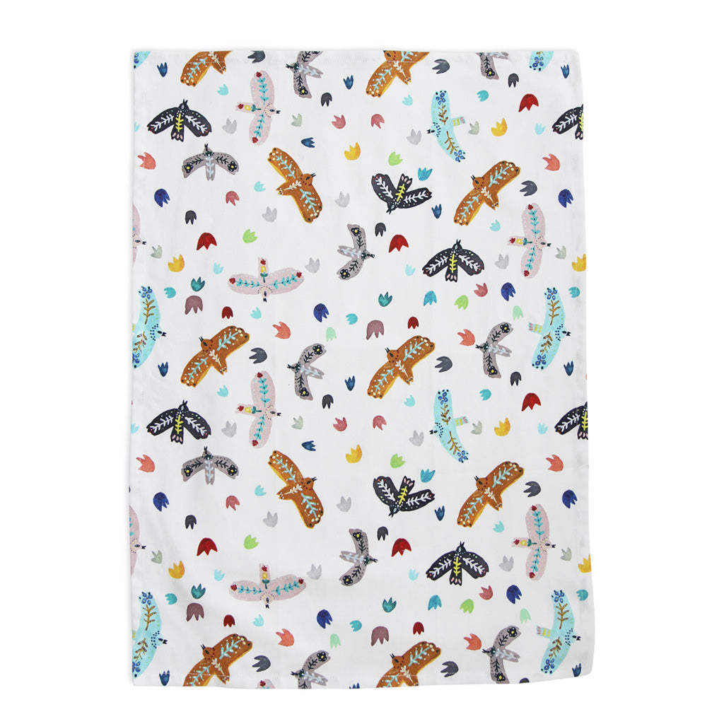 Torchon imprimé « My Birds multi »