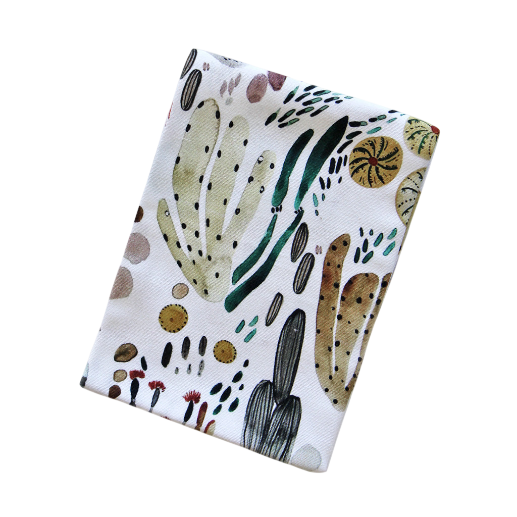 Torchon imprimé « My Cactus multi »