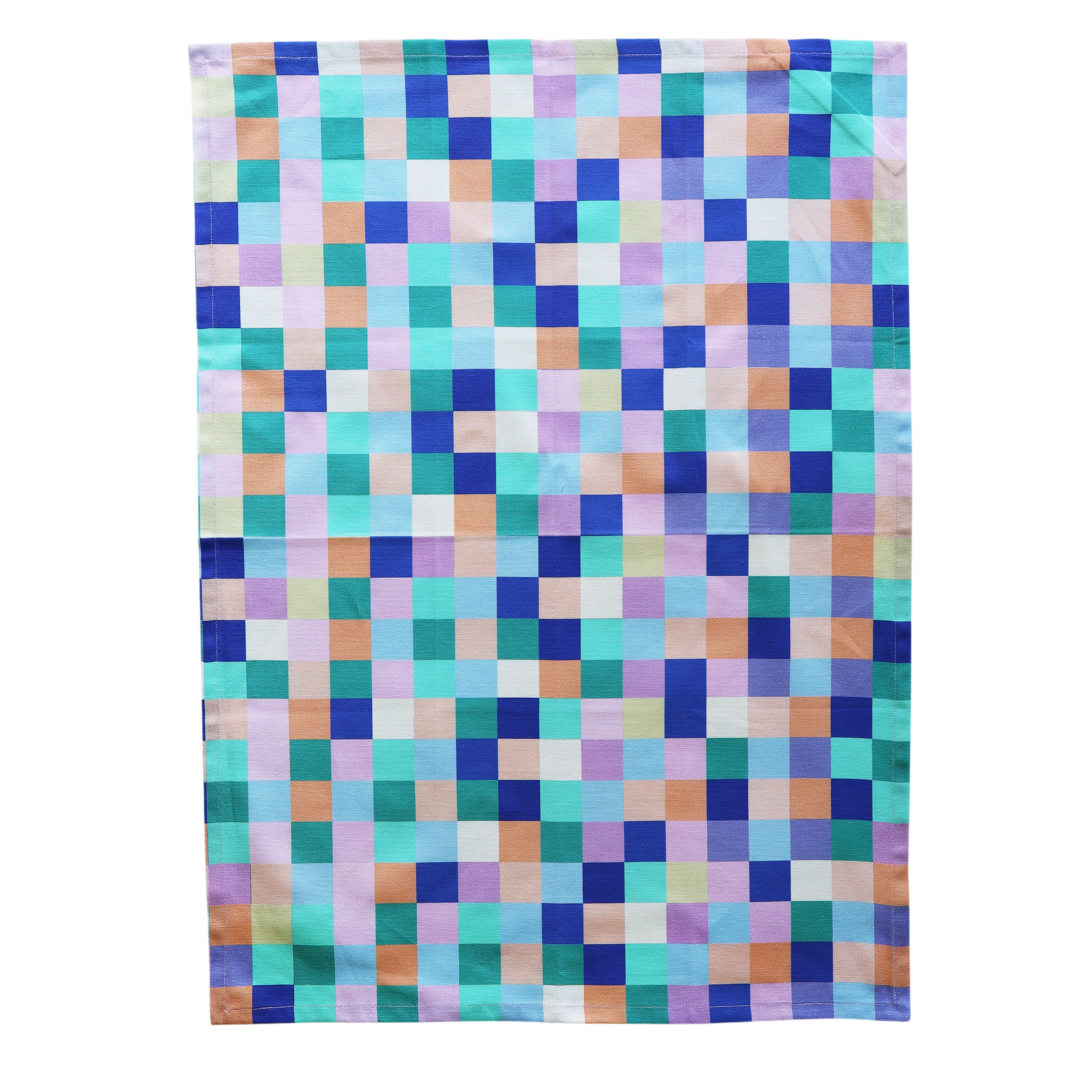 Torchon imprimé « Pastel multi »