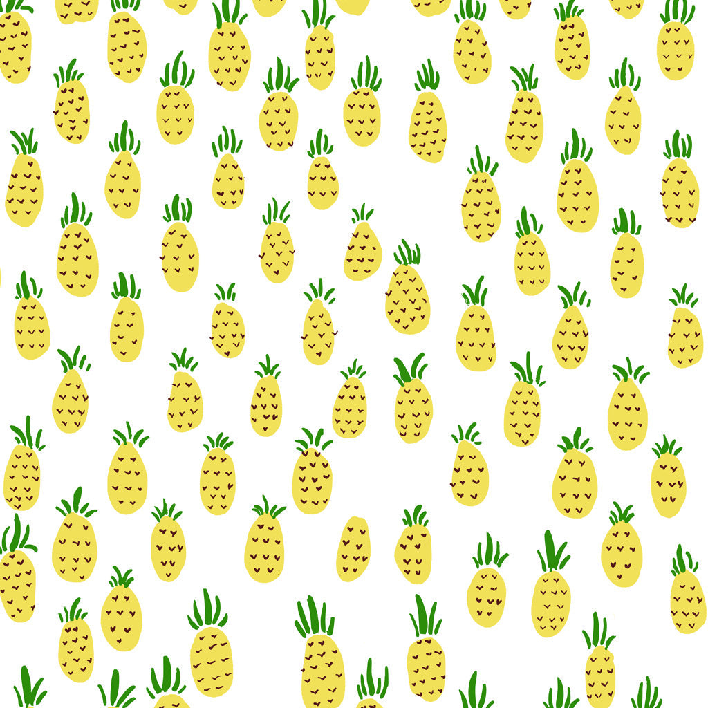 Torchon imprimé « Pineapple multi »