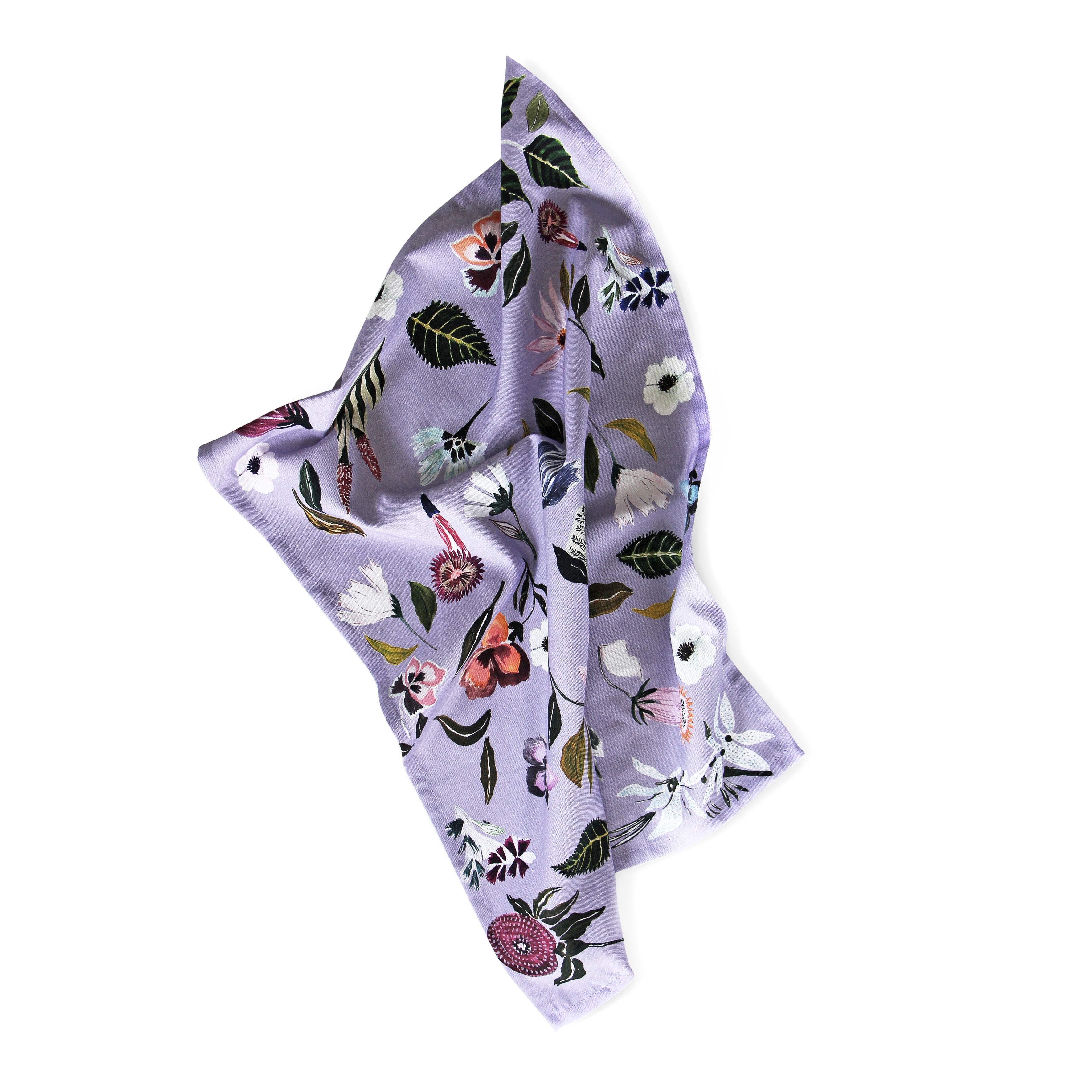 Torchon imprimé « Purple multi »