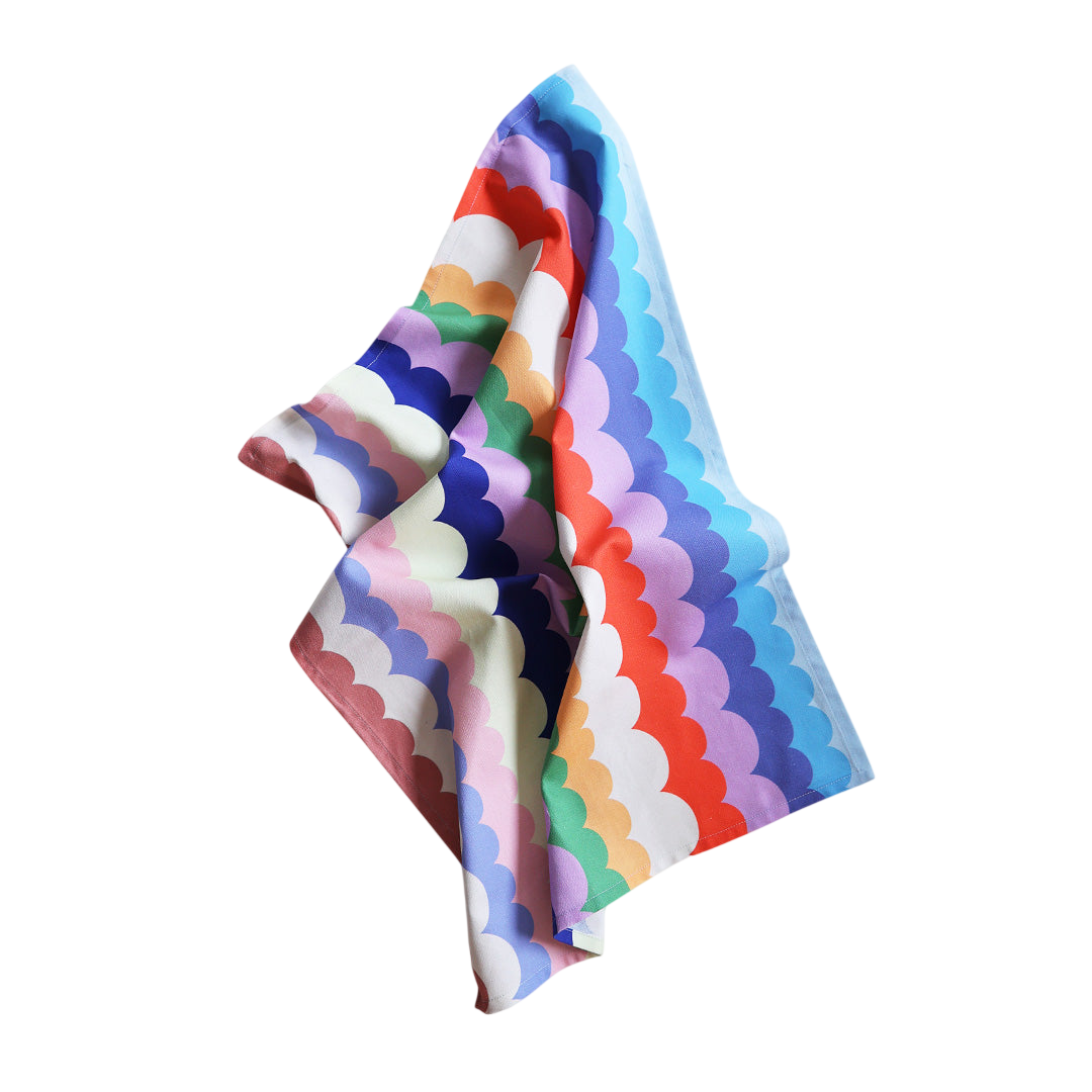 Torchon imprimé Riviera multi