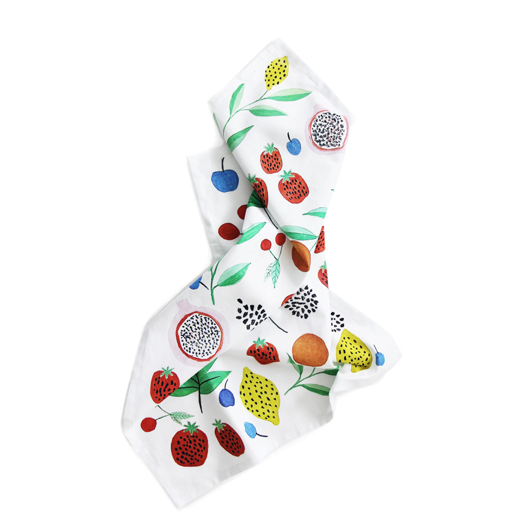 Torchon imprimé Tropicana multi