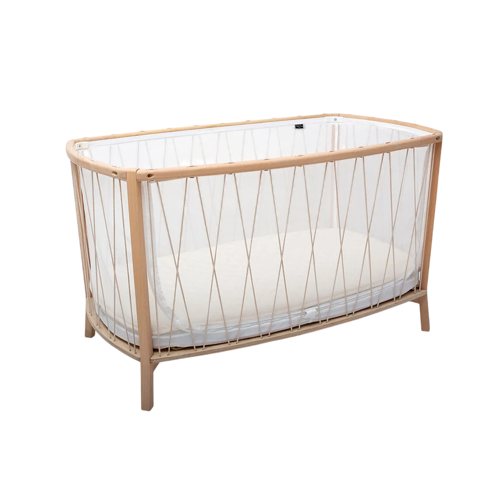 Lit bébé KIMI Kit 120 avec matelas et surmatelas Desert