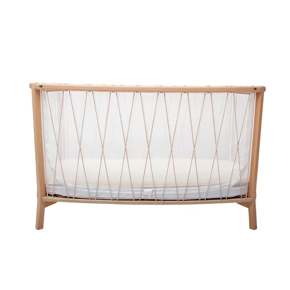 Lit bébé KIMI Kit 120 avec matelas et surmatelas Desert
