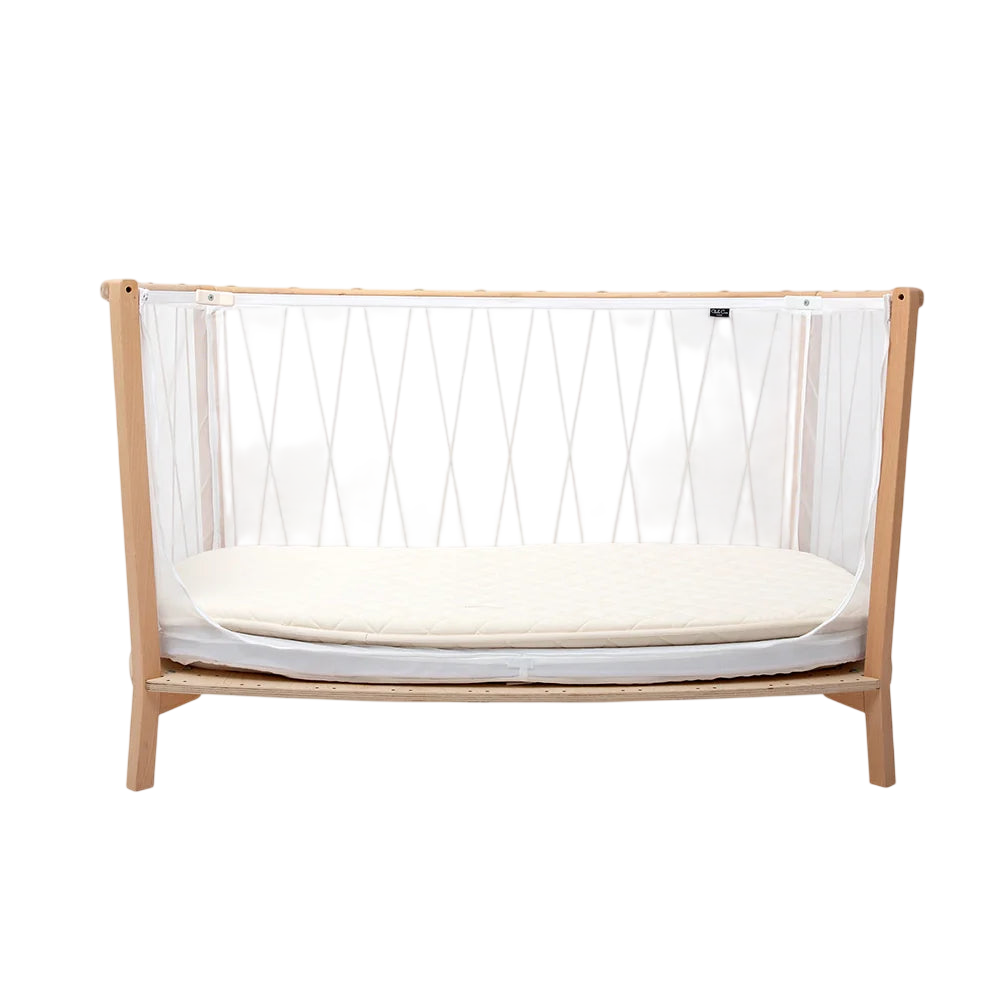 Lit bébé KIMI Kit 120 avec matelas et surmatelas Desert