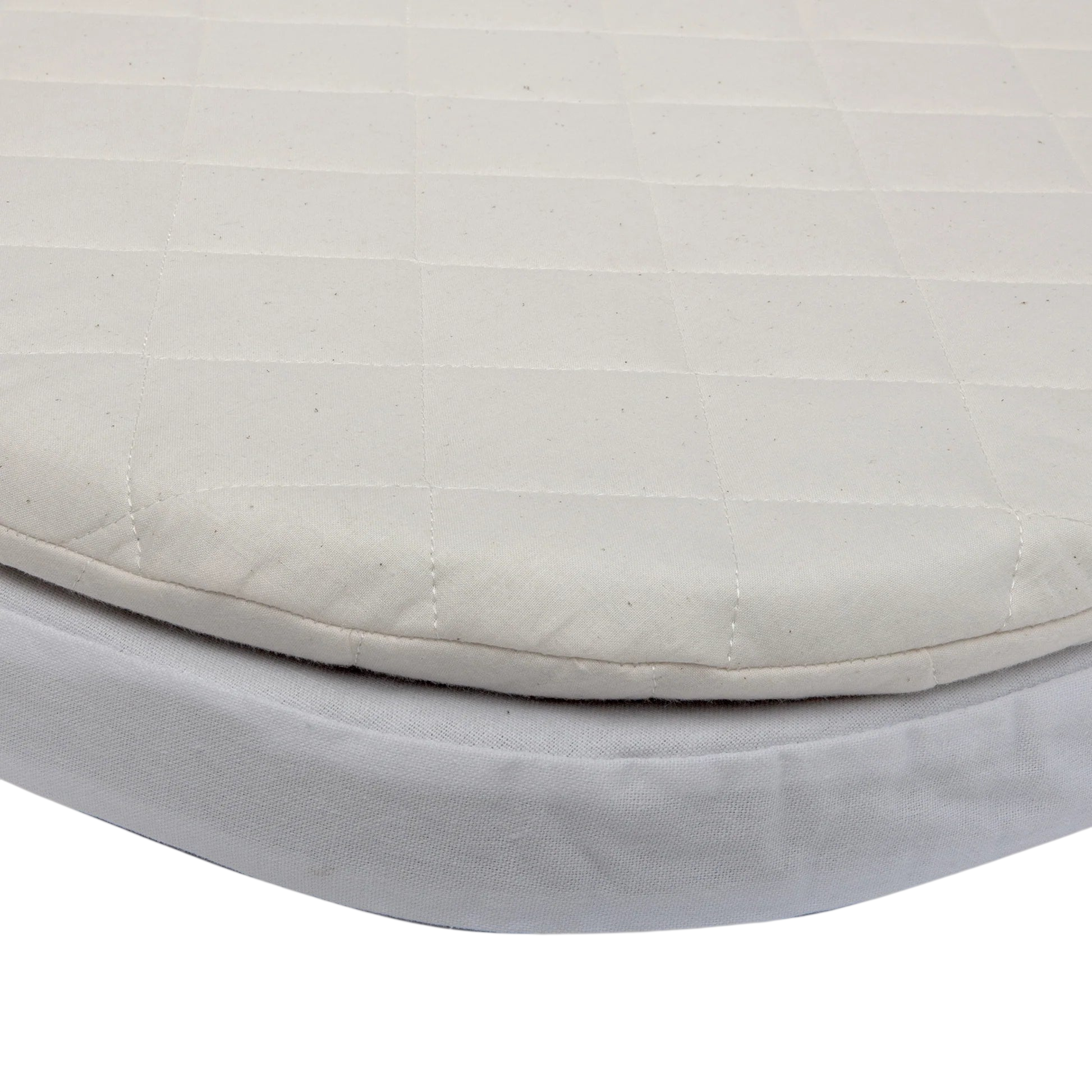 Lit bébé KIMI Kit 120 avec matelas et surmatelas Hazelnut