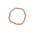Collier pour bébé « Ambre caramel »