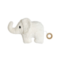 Boîte à musique BIG FRIEND ELEPHANT blanc cassé