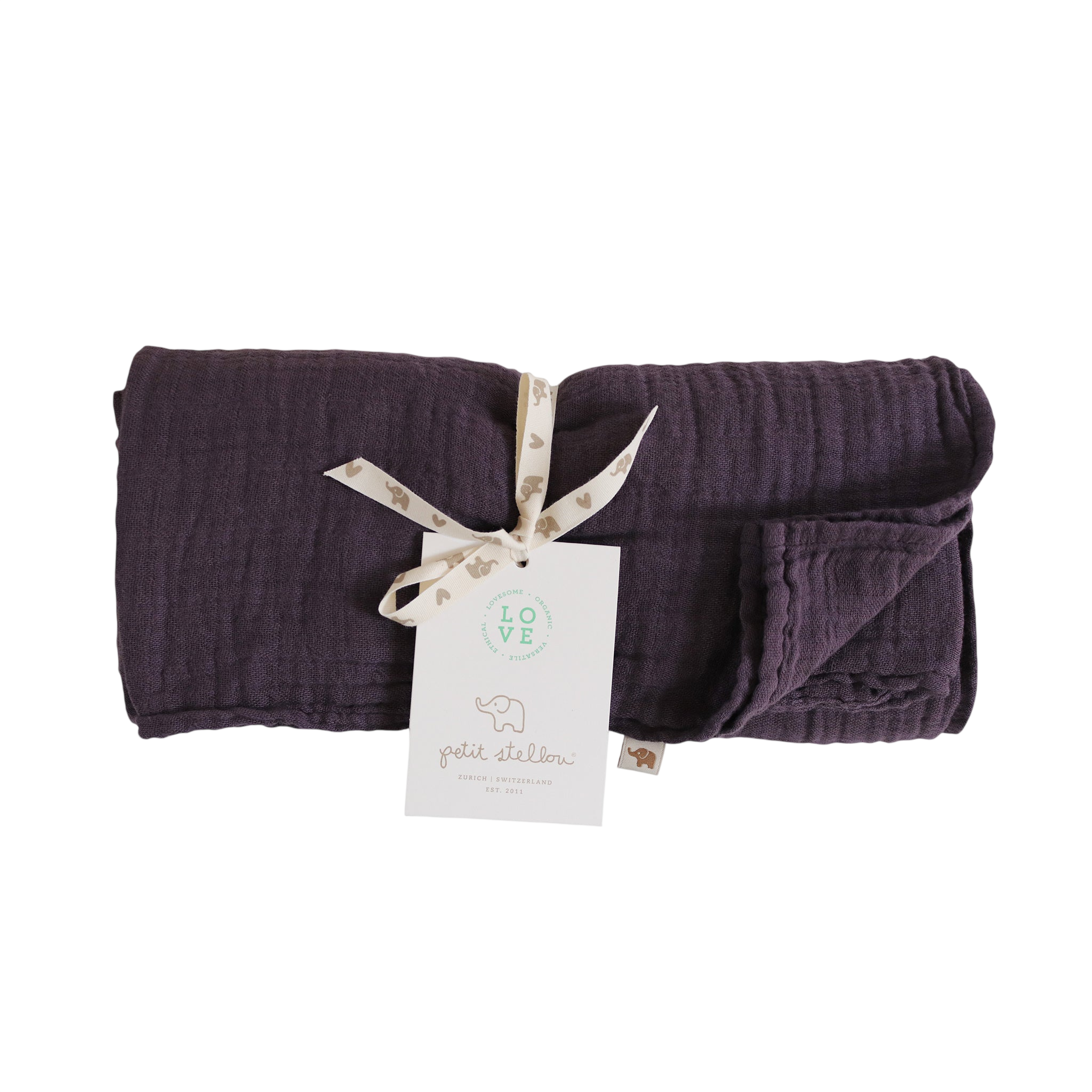 Decke Nooshi aubergine