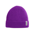 Kinder Mütze Merinowolle Purple