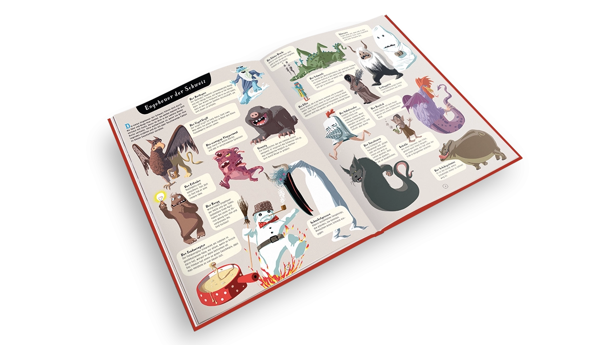 Buch Das grosse Monsterbuch der Schweiz