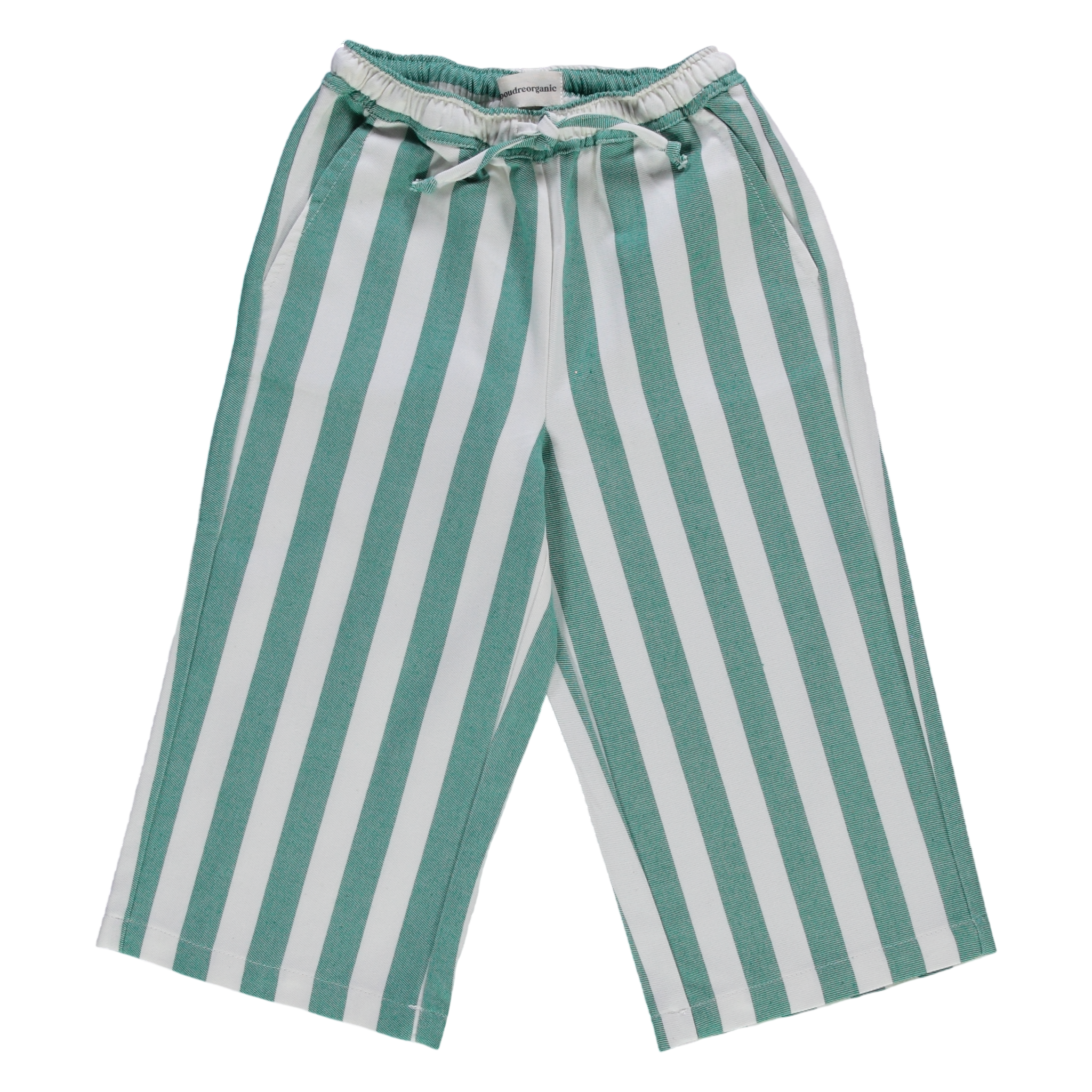 HOSE CERISE RAYURES VERTES