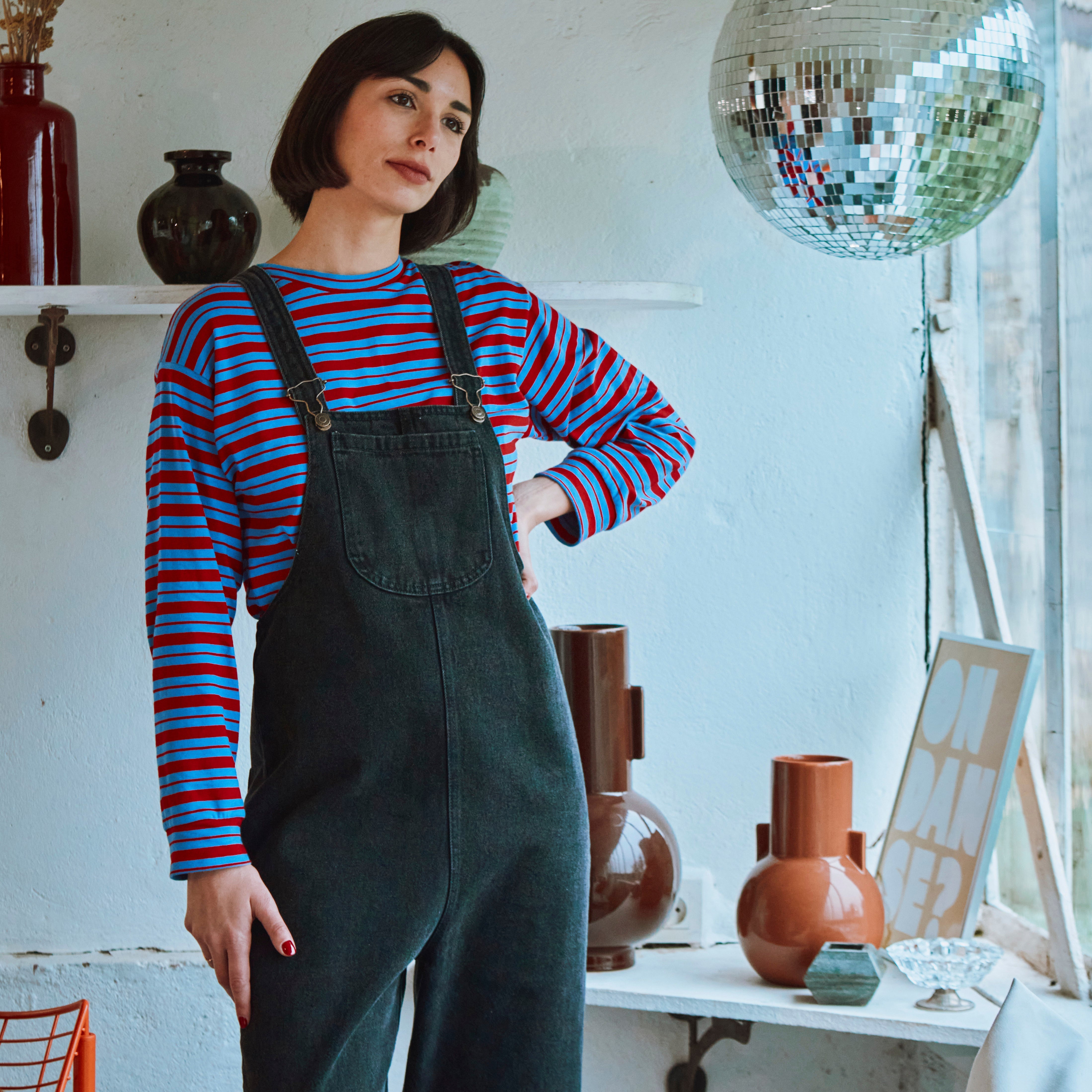ADULT OVERALLS CISTE NOIR