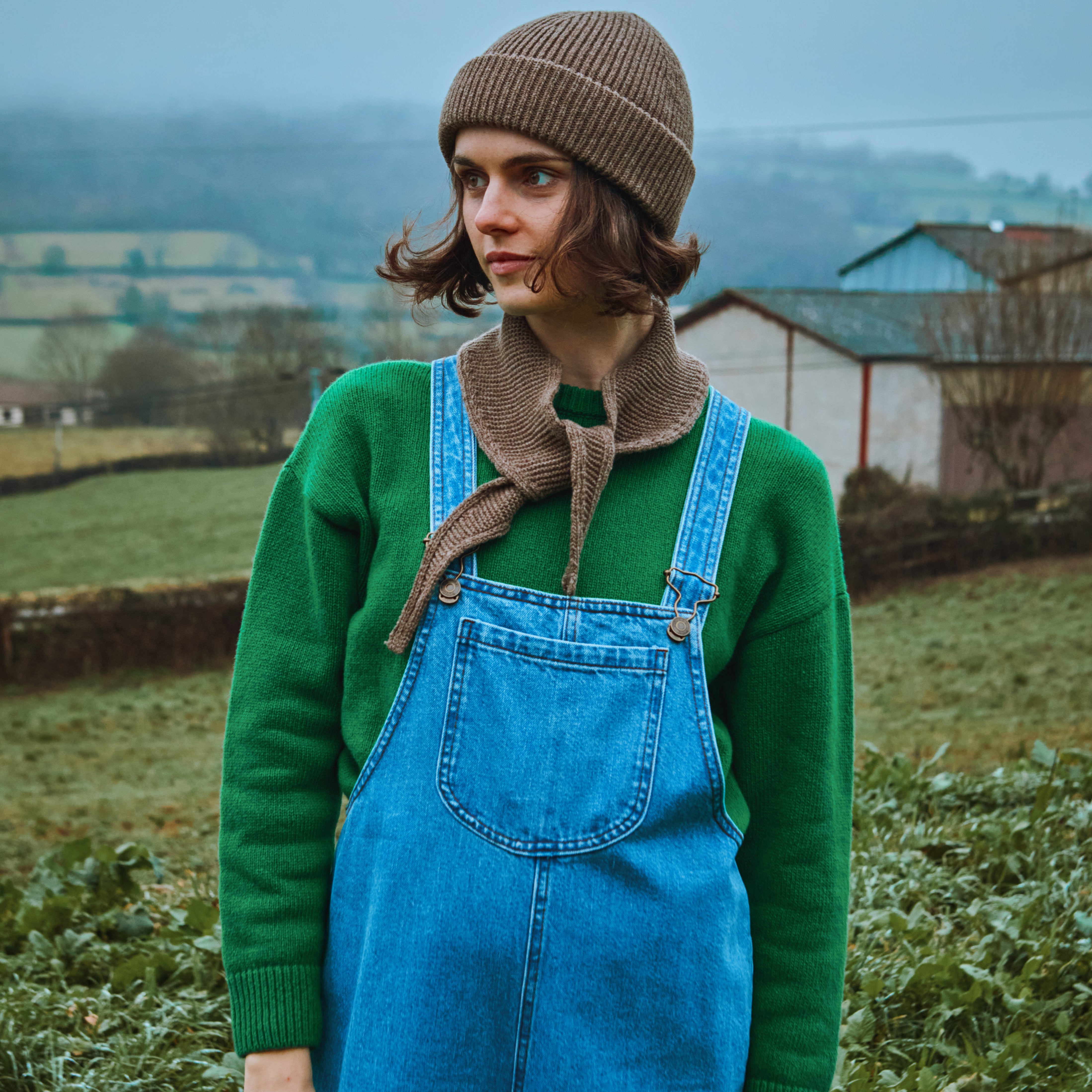 Adult Sweater Azalee Emerald Green