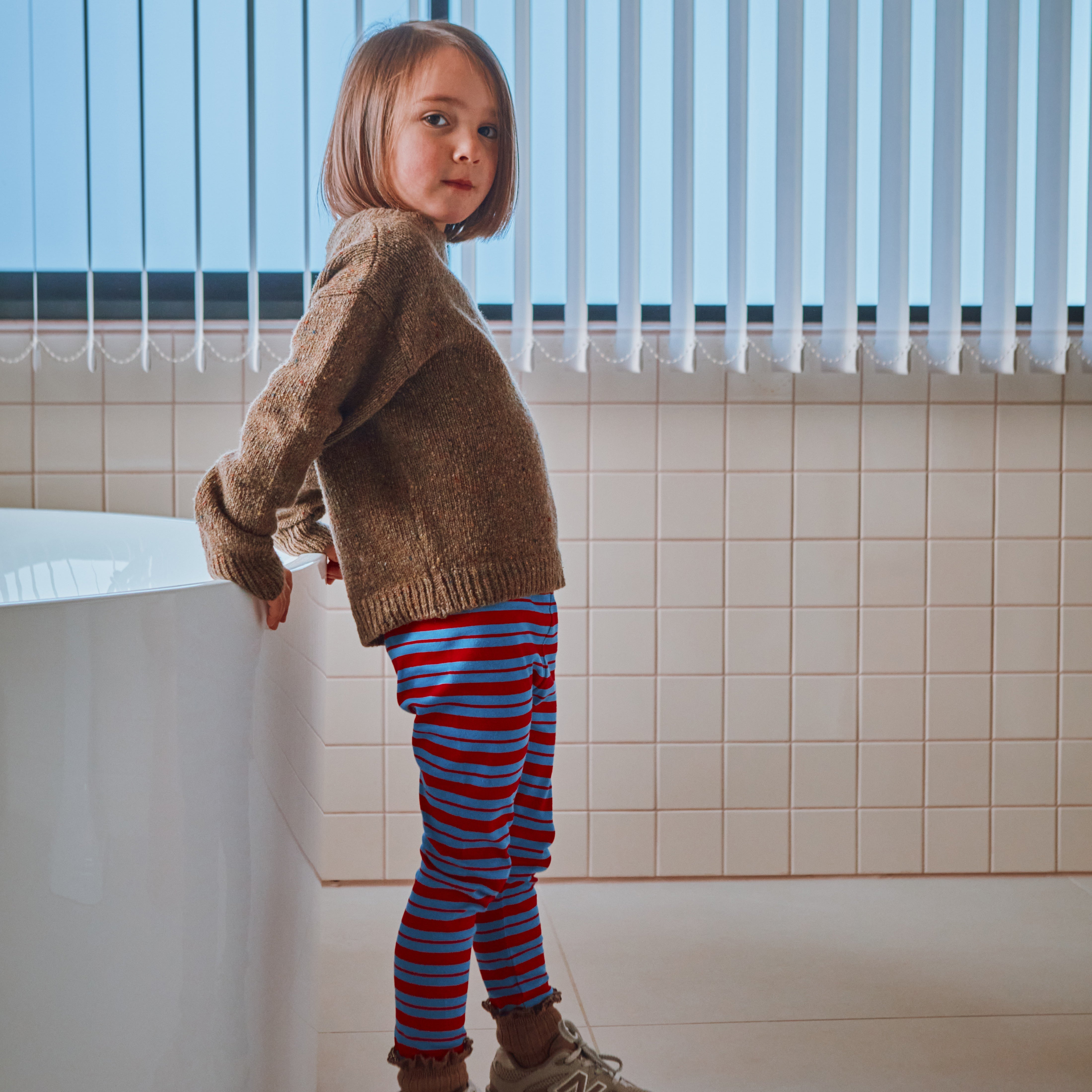 Pullover Speckled Brown