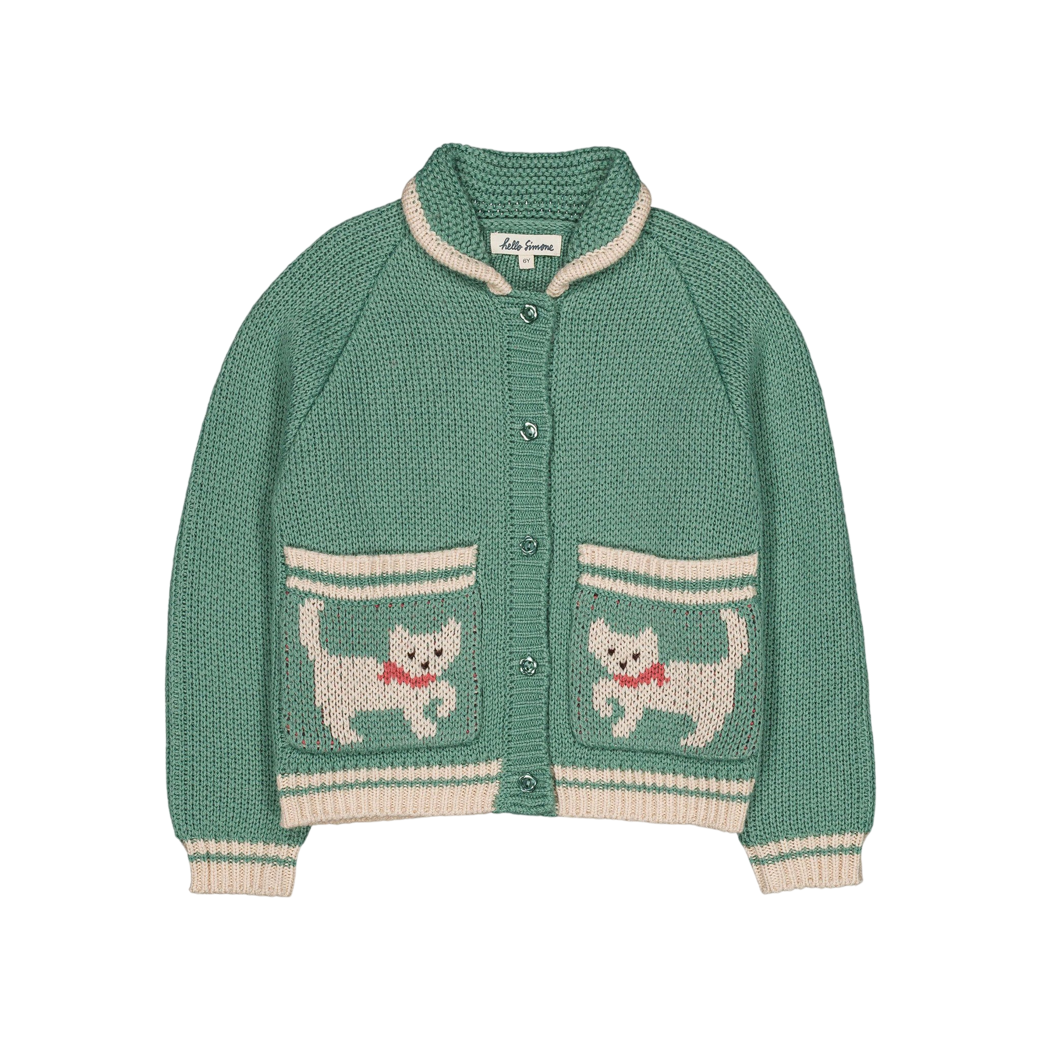 Grizzly Kitty Aqua Cardigan