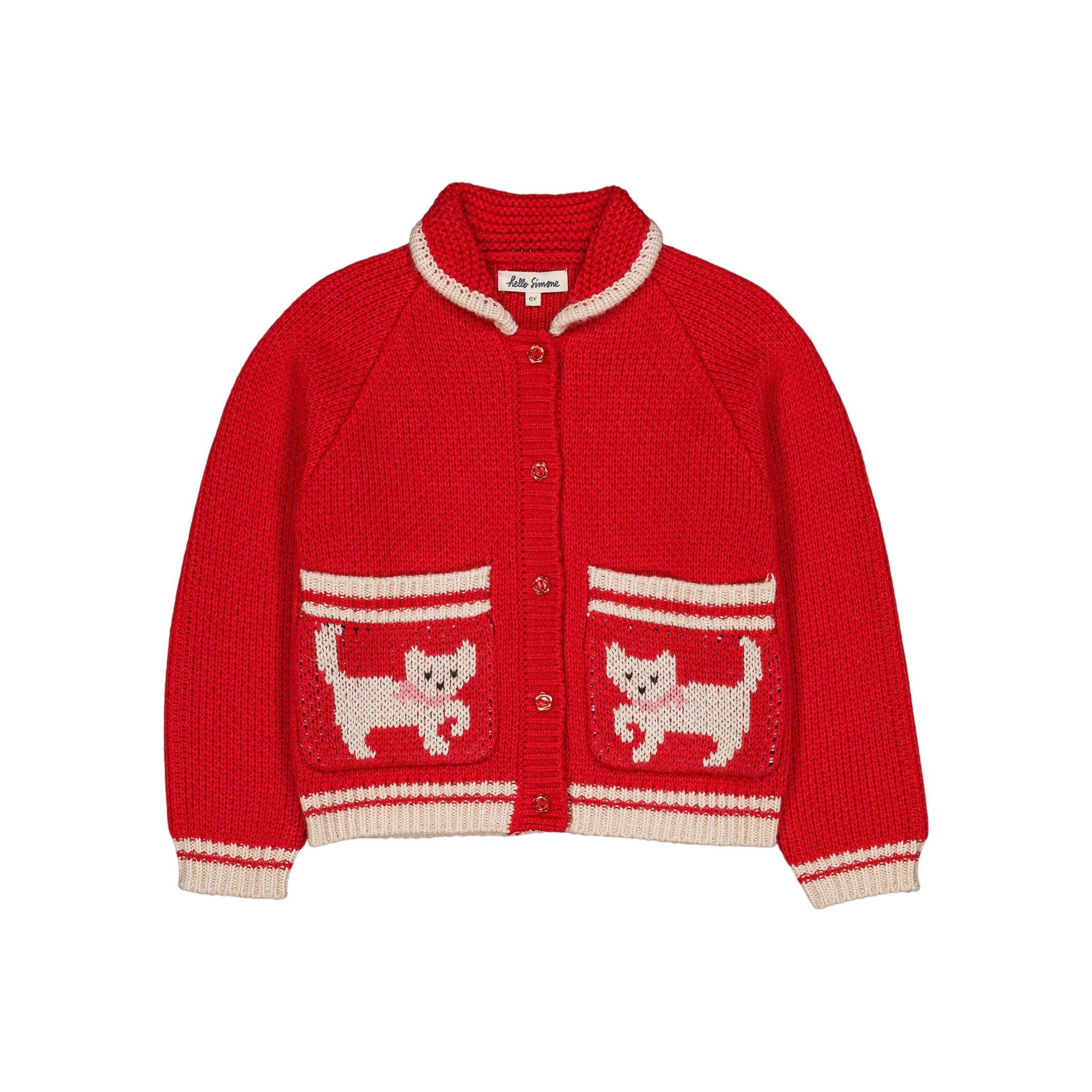 Grizzly Kitty Cherry Cardigan