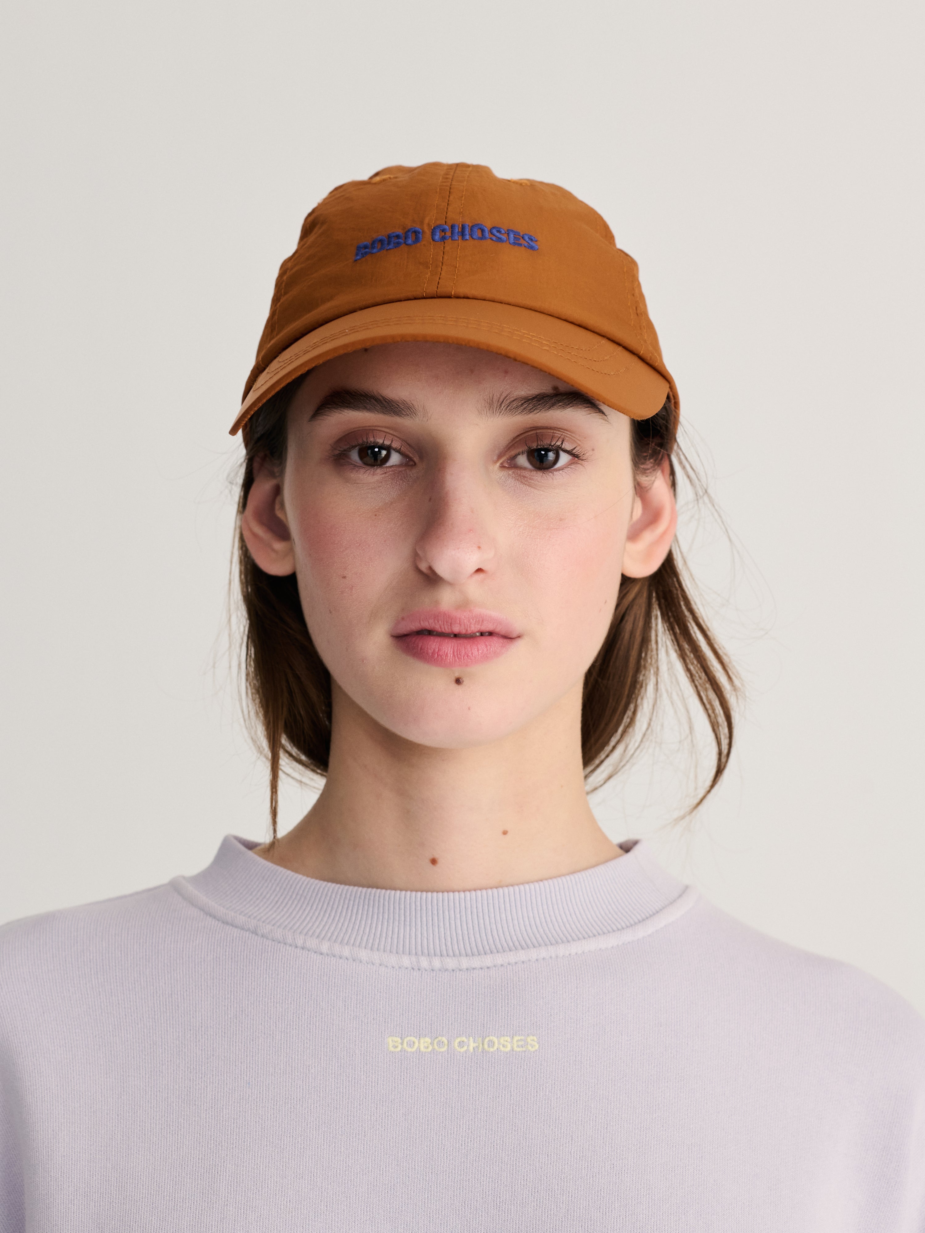 Adult Cap Color Block Brown