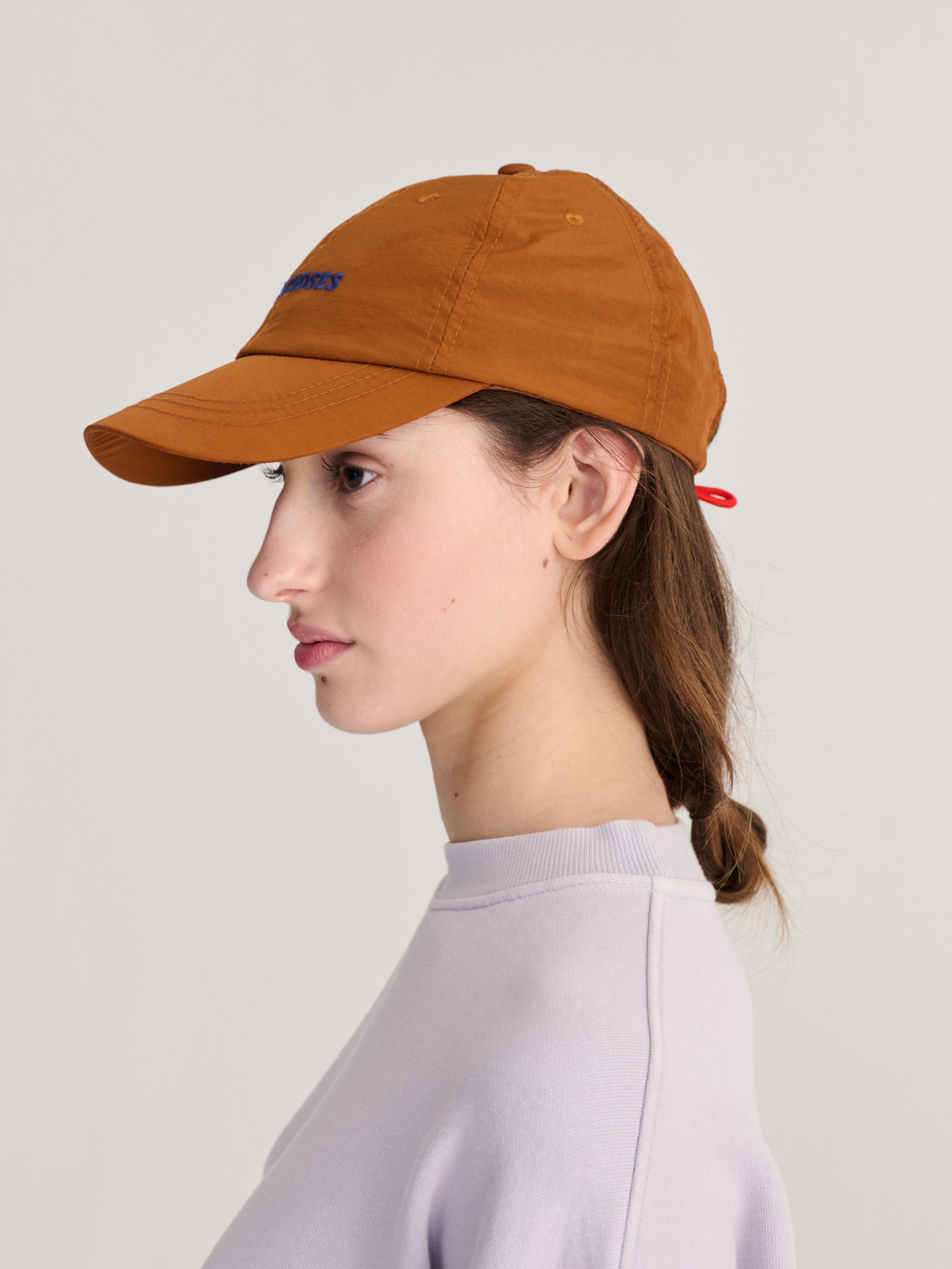Adult Cap Color Block Brown