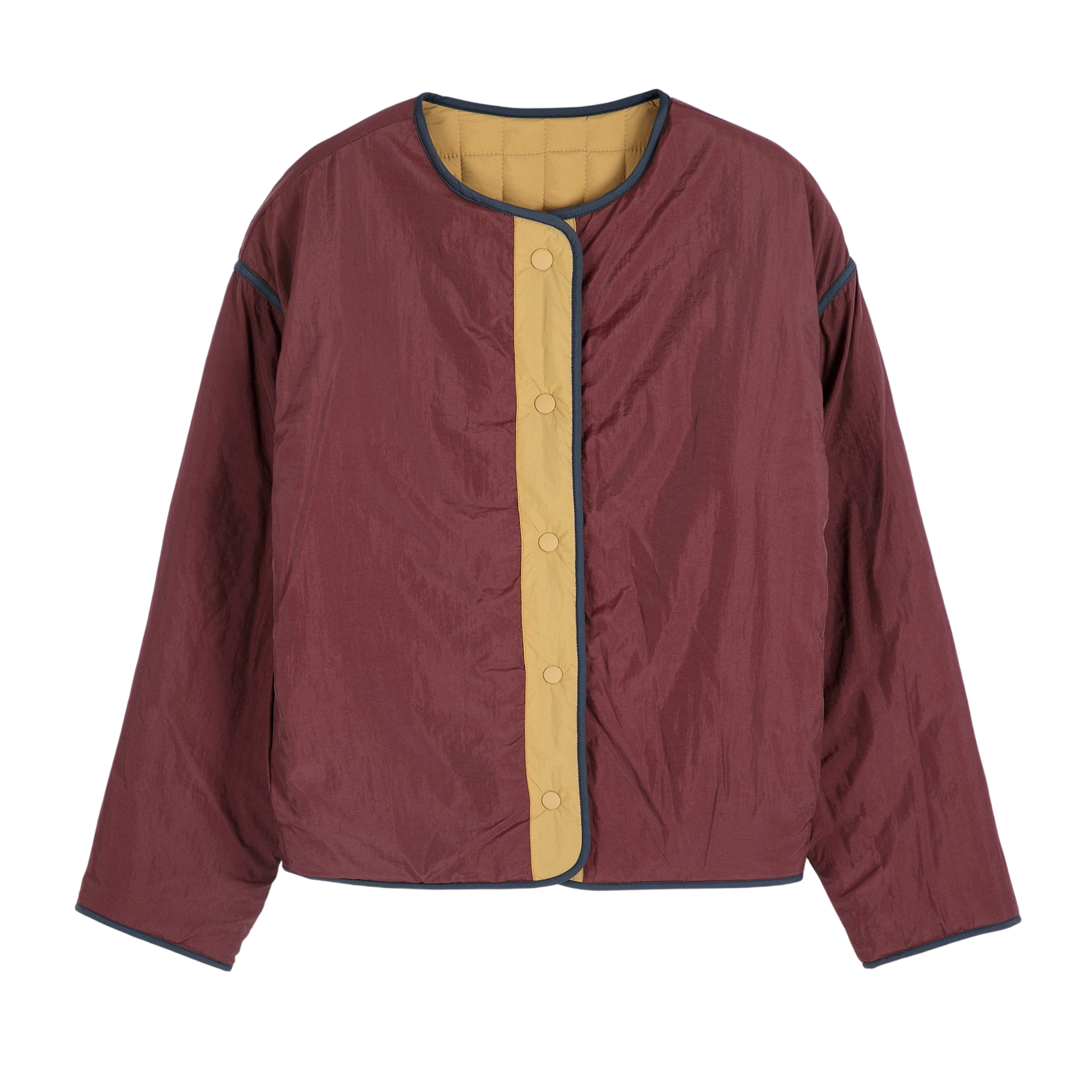 Adult Wendbare Jacke Color Block Multicolor