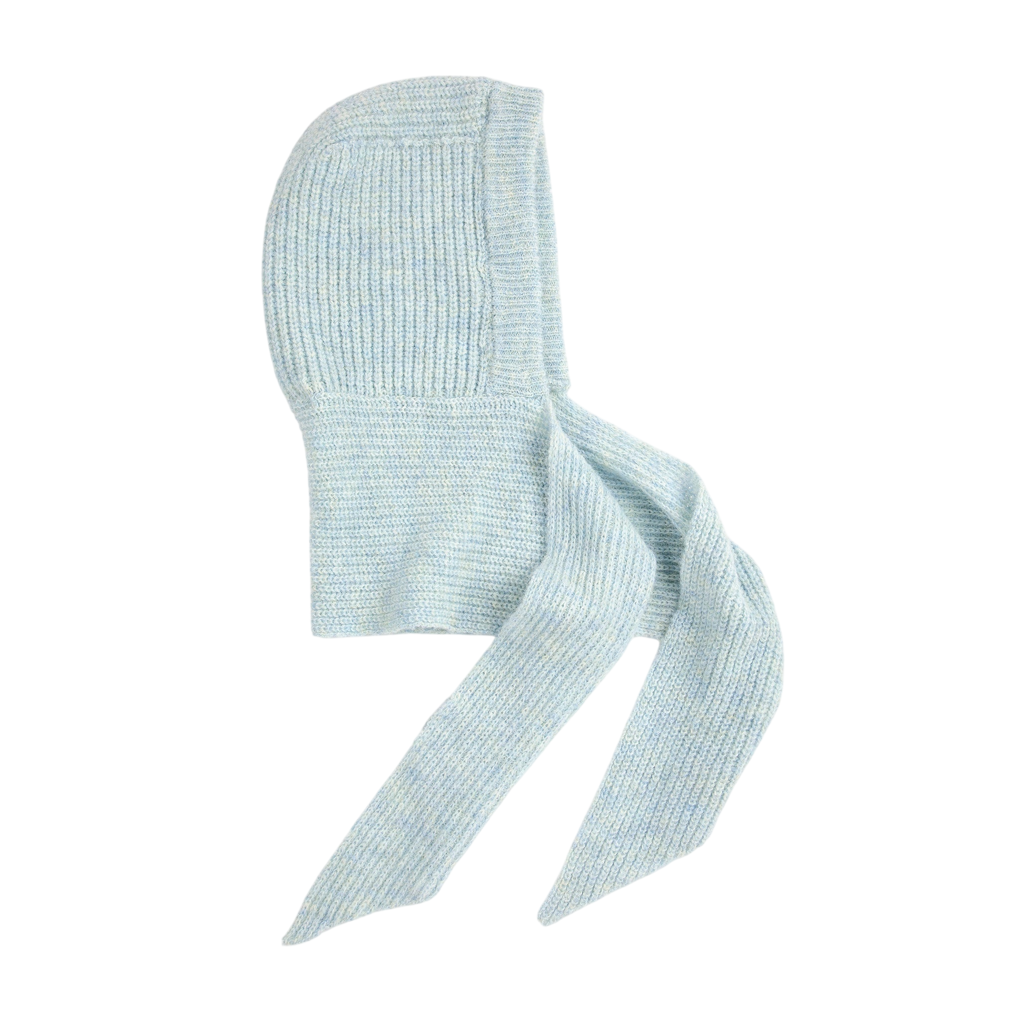 Écharpe à capuche pour adulte, bleu clair