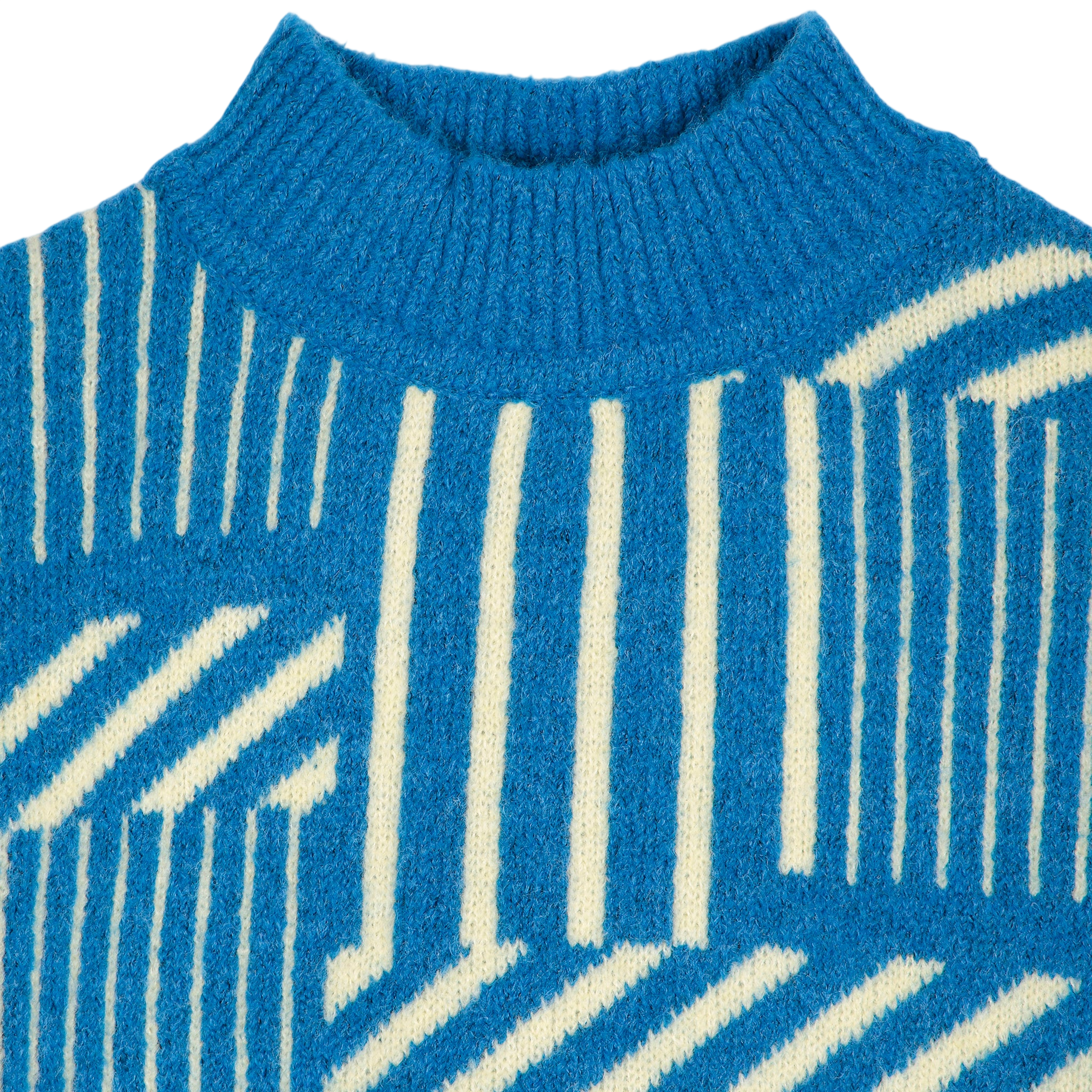 Adult Sweater, Maze Blue