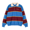 Adult Polo Sweatshirt Blue