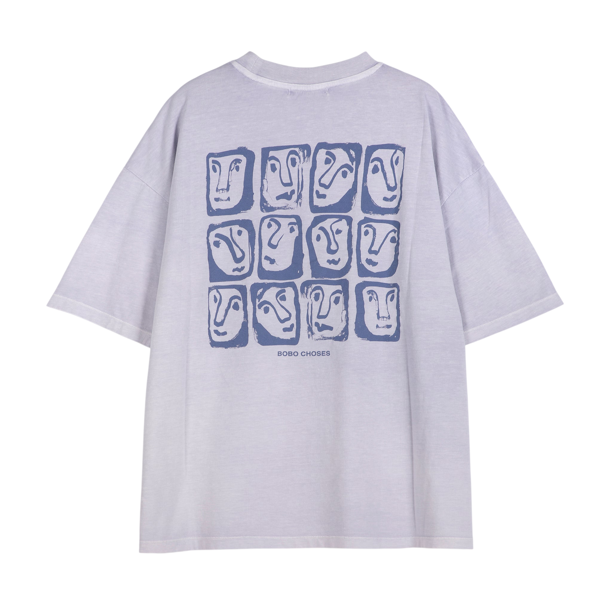 Adult Oversized Monster Moodboard T-Shirt, Lavender / Adult Monster Moodboard Oversized T-Shirt, Lavender