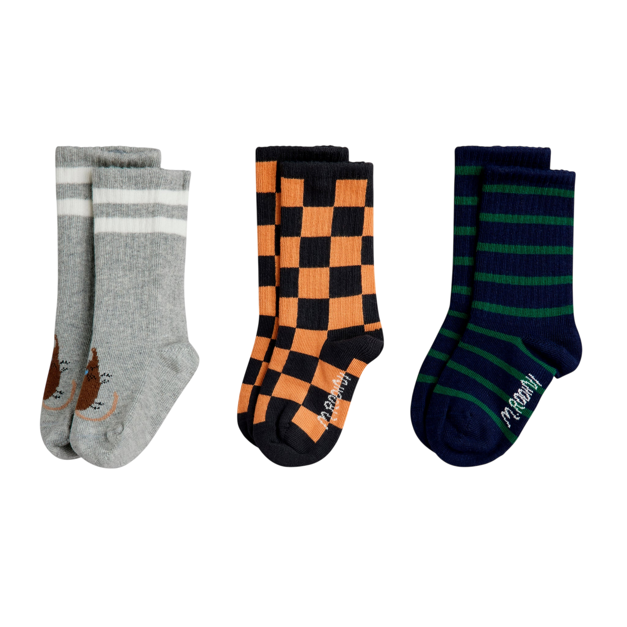 3-Pack Chess Check Multi Socks / Chess Check 3-Pack Socks Multi