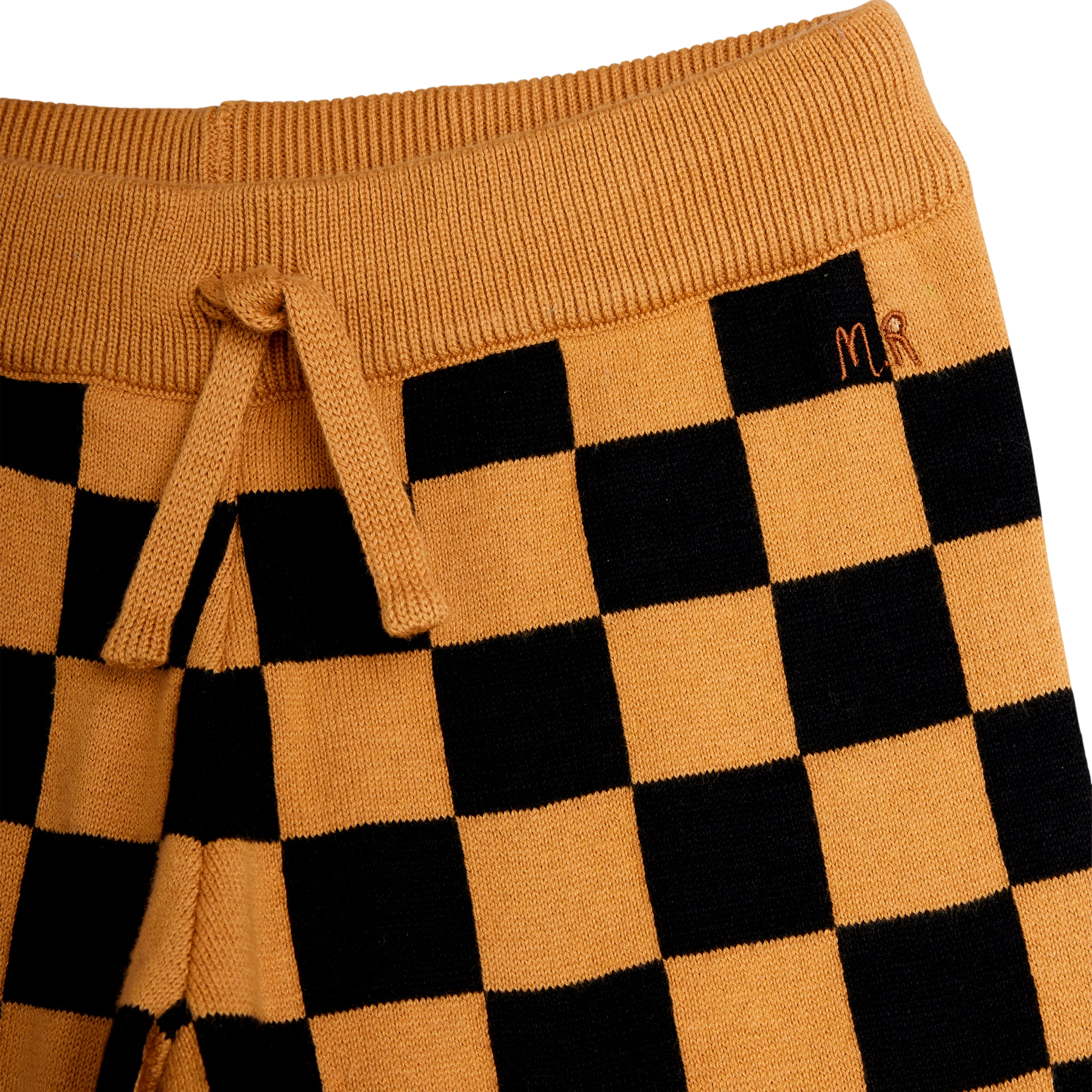 Chess Check Pants - Limited Stock - Brown / Chess Check Knitted Pants - Limited Stock - Brown