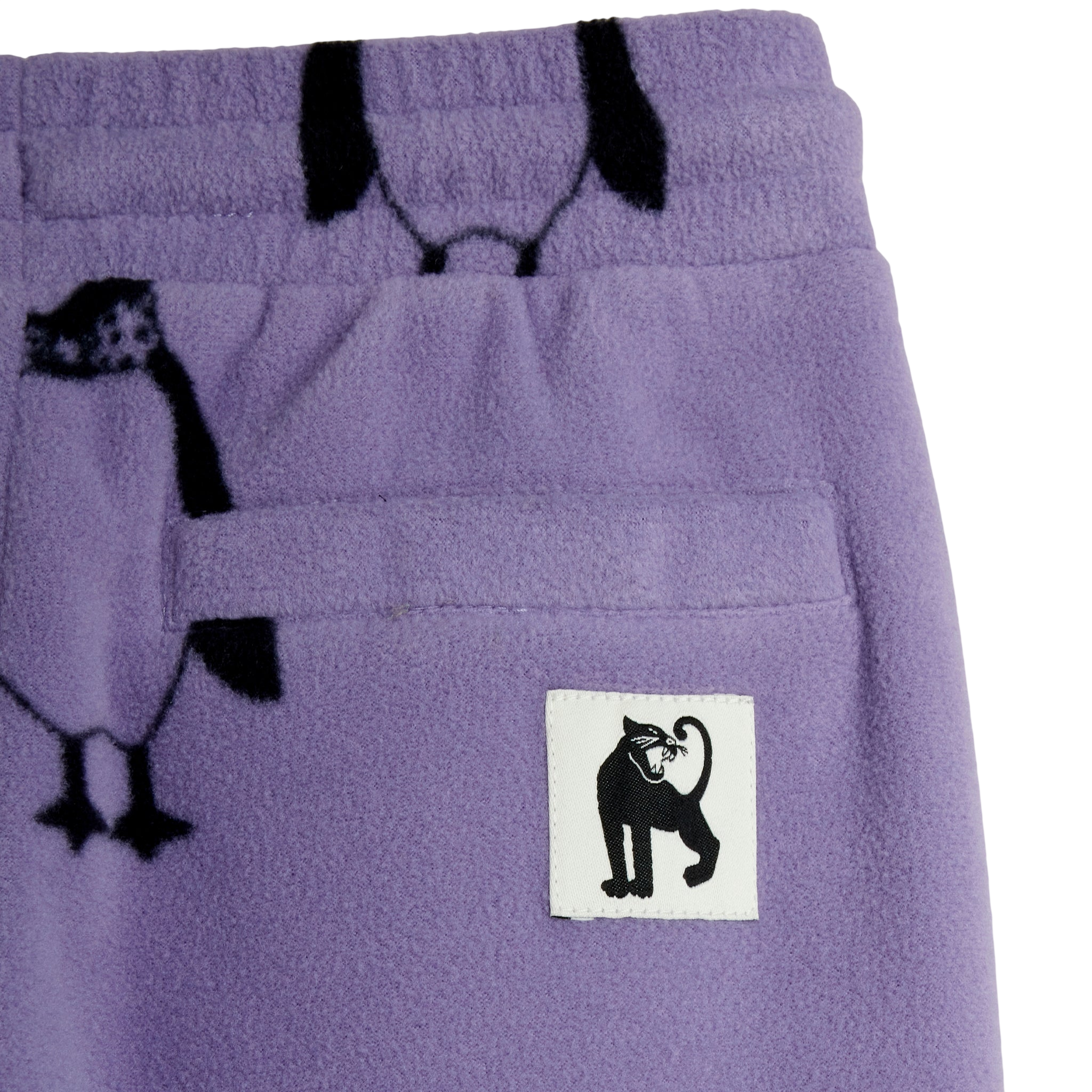 Penguin AOP Pants - Limited Stock - Purple / Penguin AOP Fleece Pants - Limited Stock - Purple