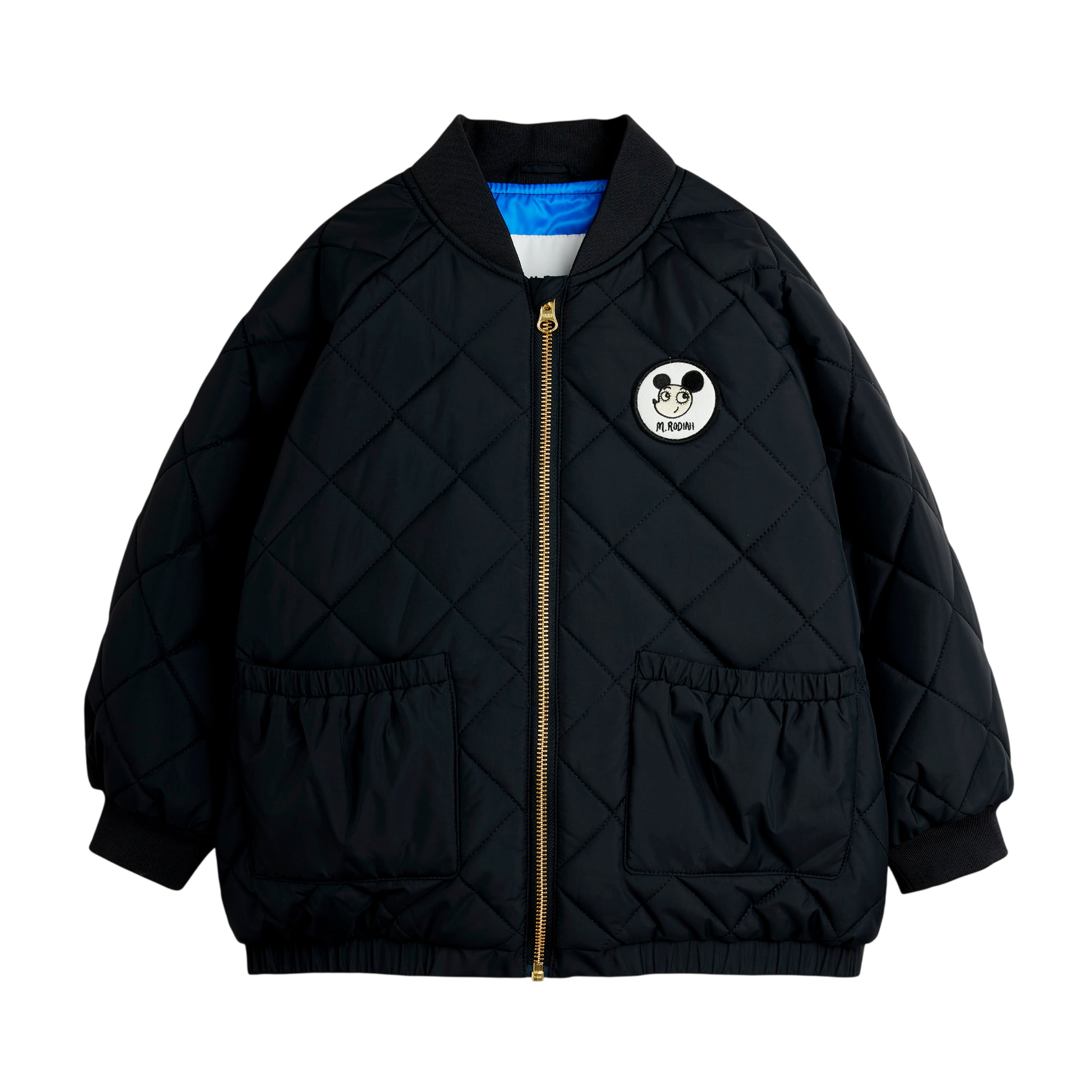 Ritzratz Patch Puffer Jacket - Limited Stock - Black / Ritzratz Patch Quilted Puffer - Limited Stock - Black