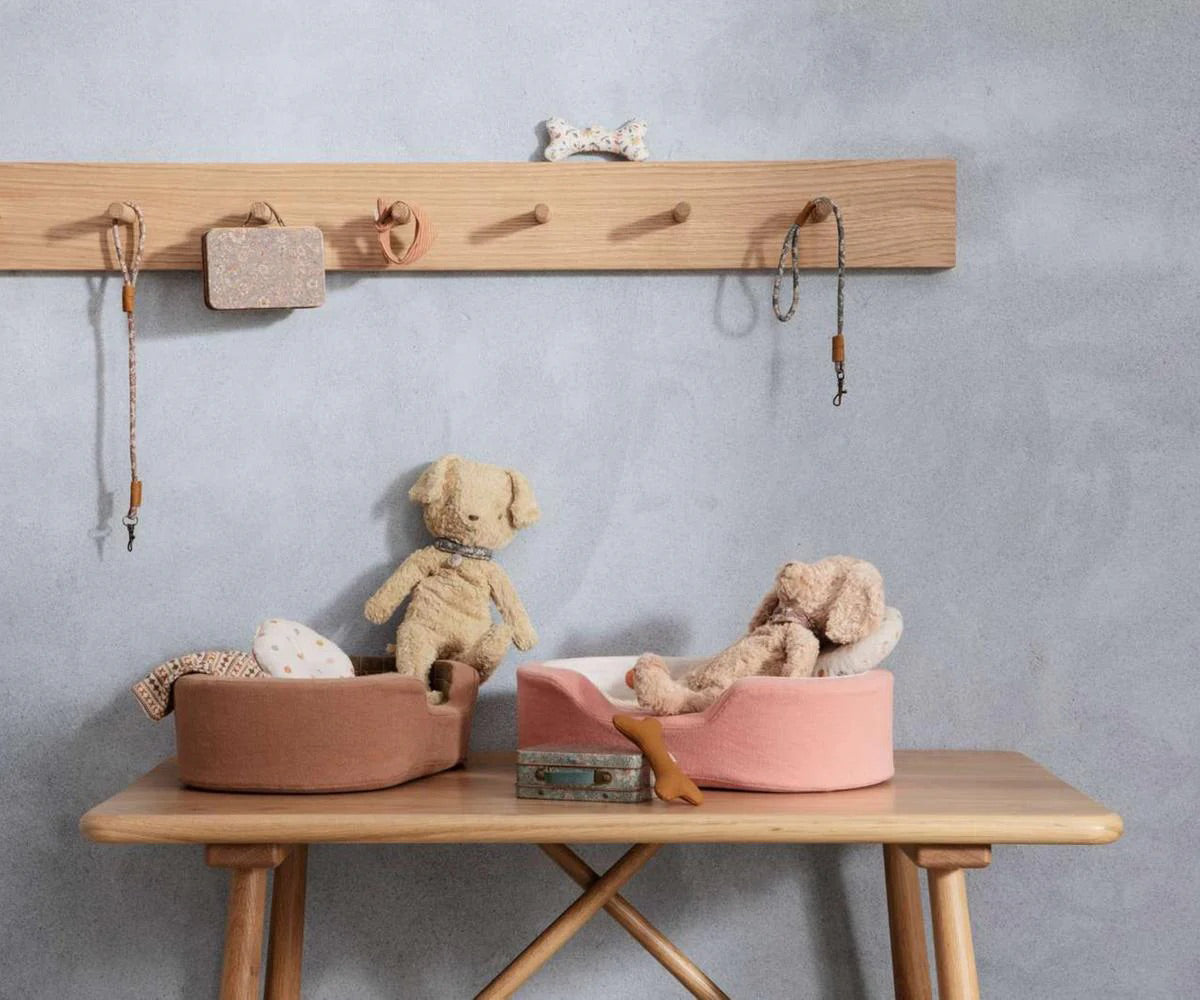 Maileg Vintage Plush Dog, Soft Sand