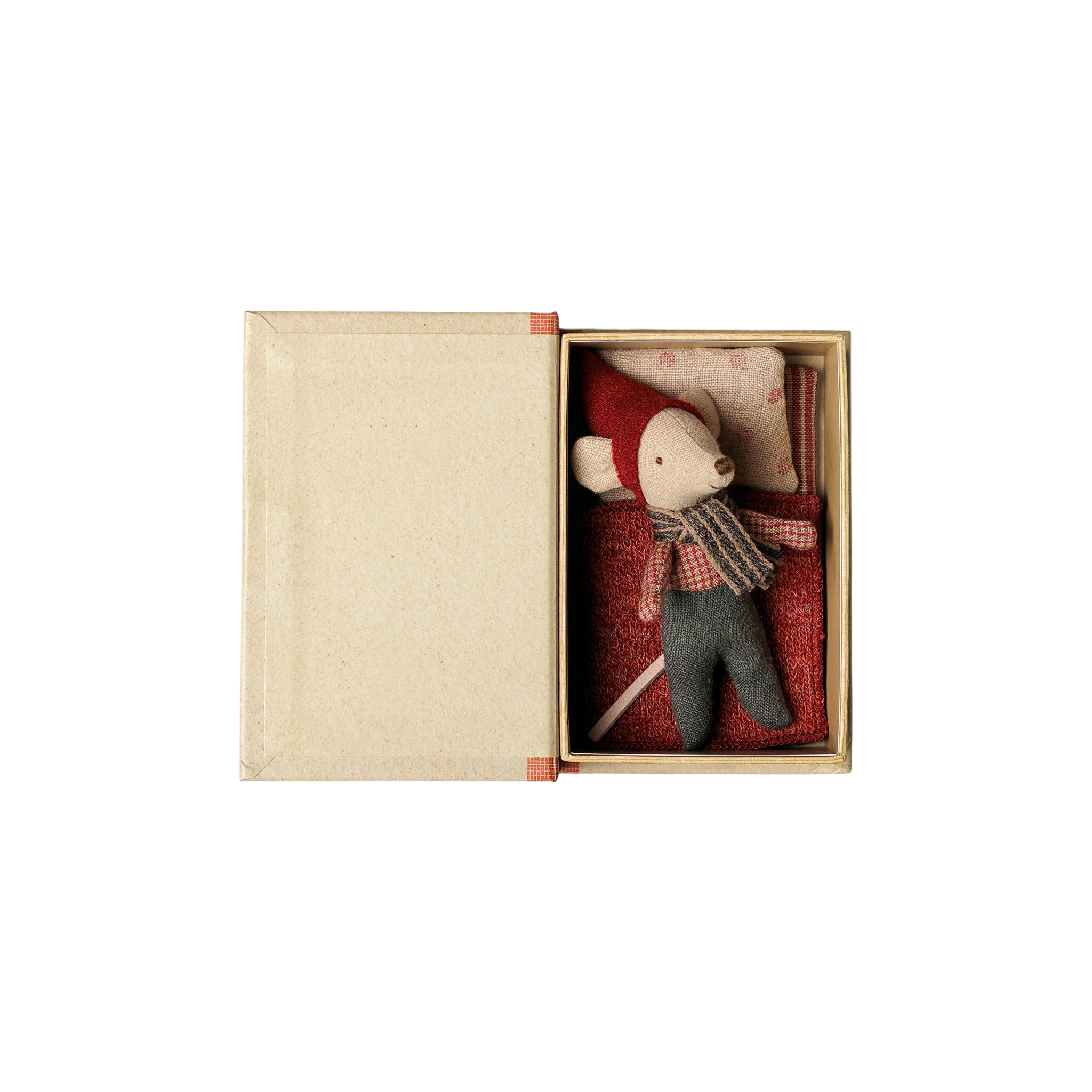 Maileg Weihnachtsmaus Baby im Buch