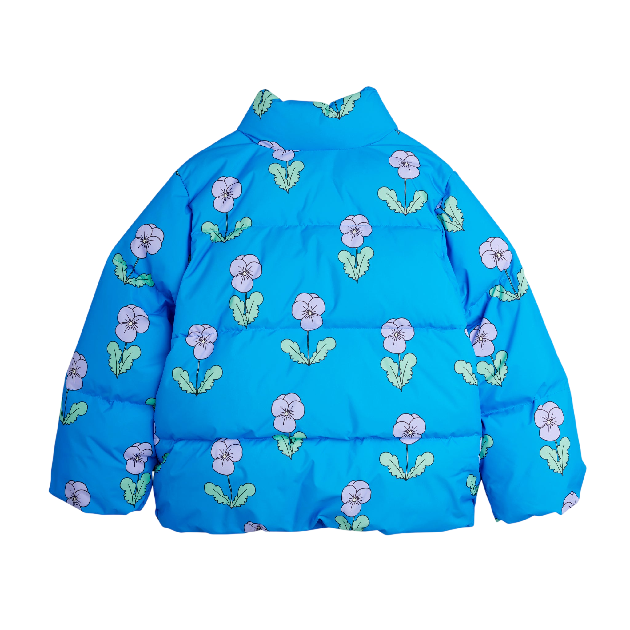 Violas AOP City Puffer Jacket - Limited Stock - Blue / Violas AOP City Puffer - Limited Stock - Blue