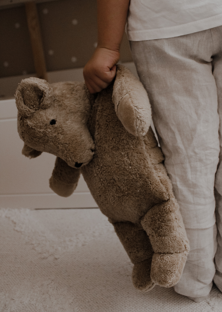Senger Bio Kuschel- und Wärmetier Bär gross Beige