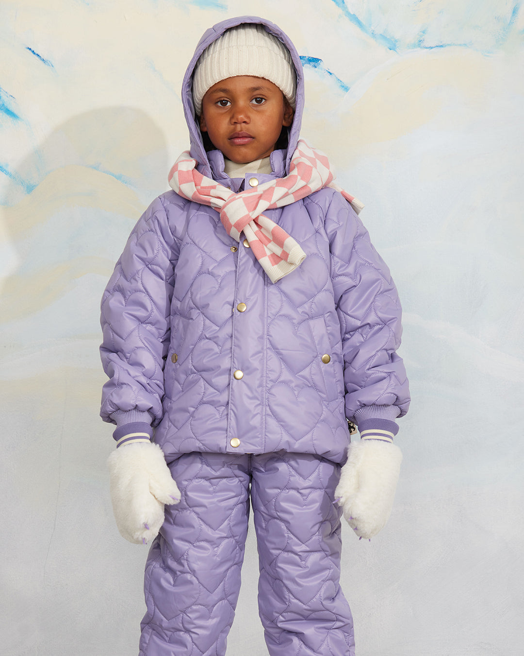 Hearts Outerwear Pants (Limited Stock) Purple / Hearts Quilted Outerwear Pants (Limited Stock) Purple